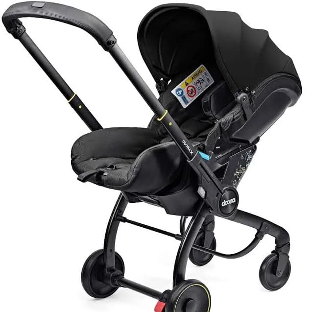 Doona X - seggiolino auto e passeggino per neonati nero nitro  - 3