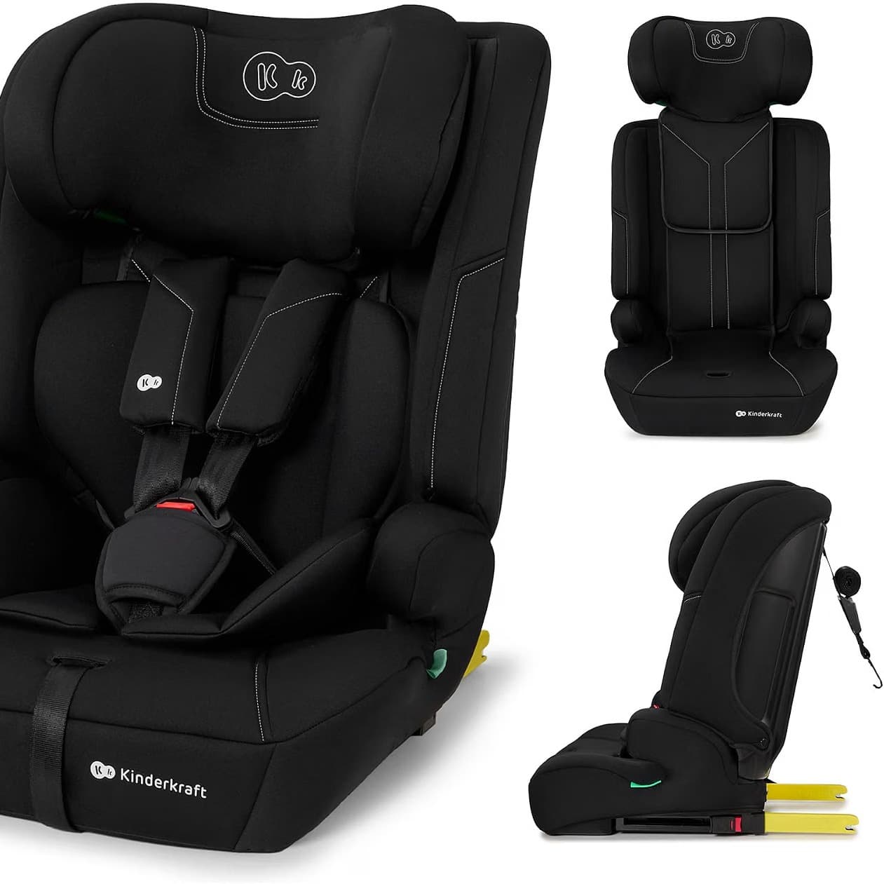 Kinderkraft SAFETY FIX 3 PRO ISOFIX Car Seat 76-150 cm, 