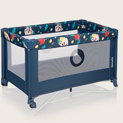 Lionelo Travel cot and Eco-friendly, hypoallergenic, and orthopedic mattress