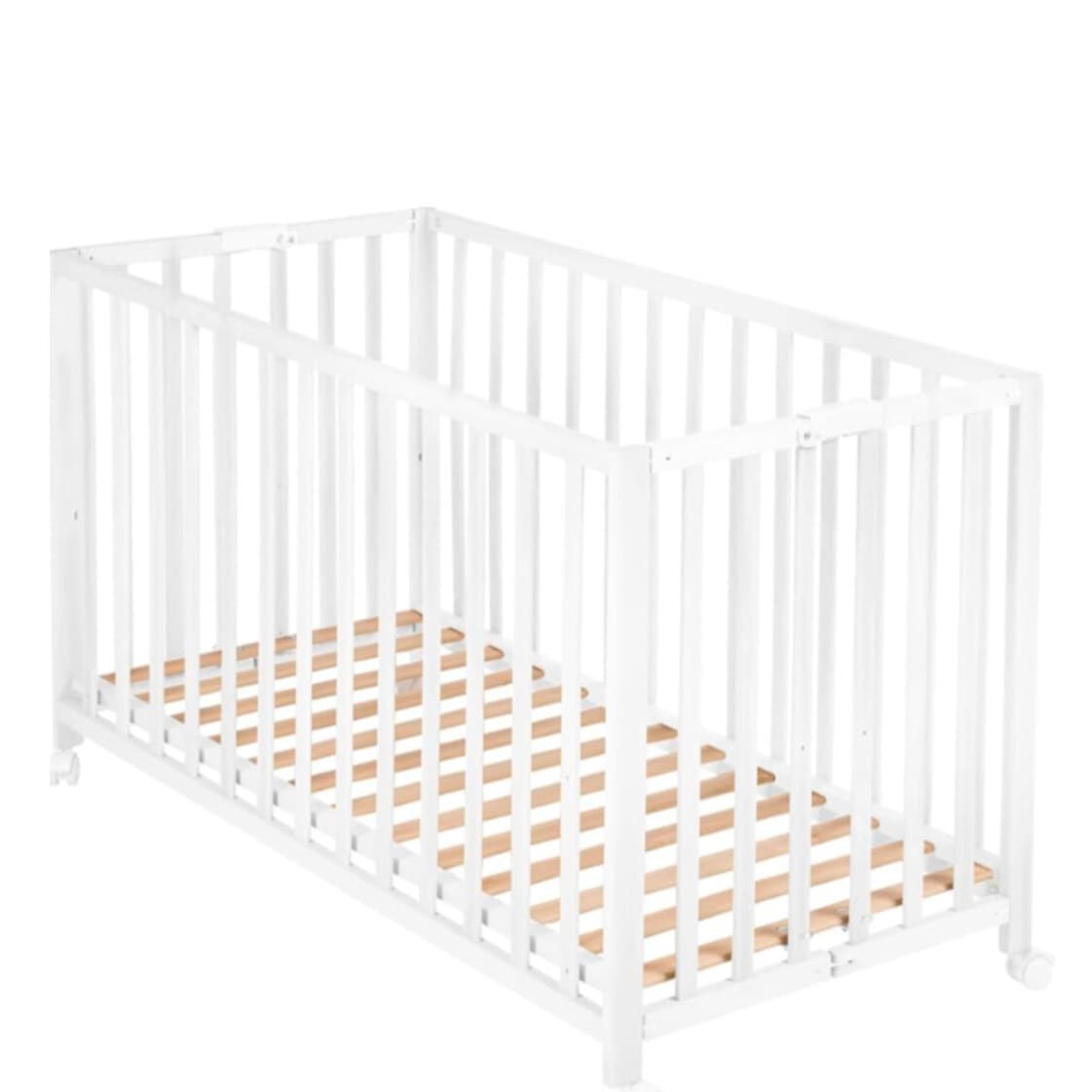 Full-Size Wooden Crib - Folding Bed