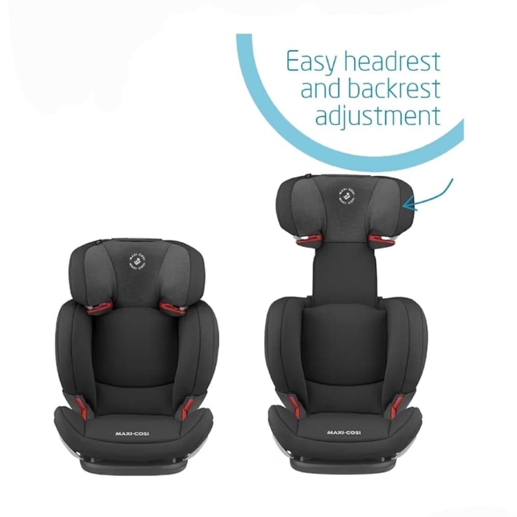Maxi-Cosi RodiFix AirProtect Car Seat, 15–36 kg, Authentic Black