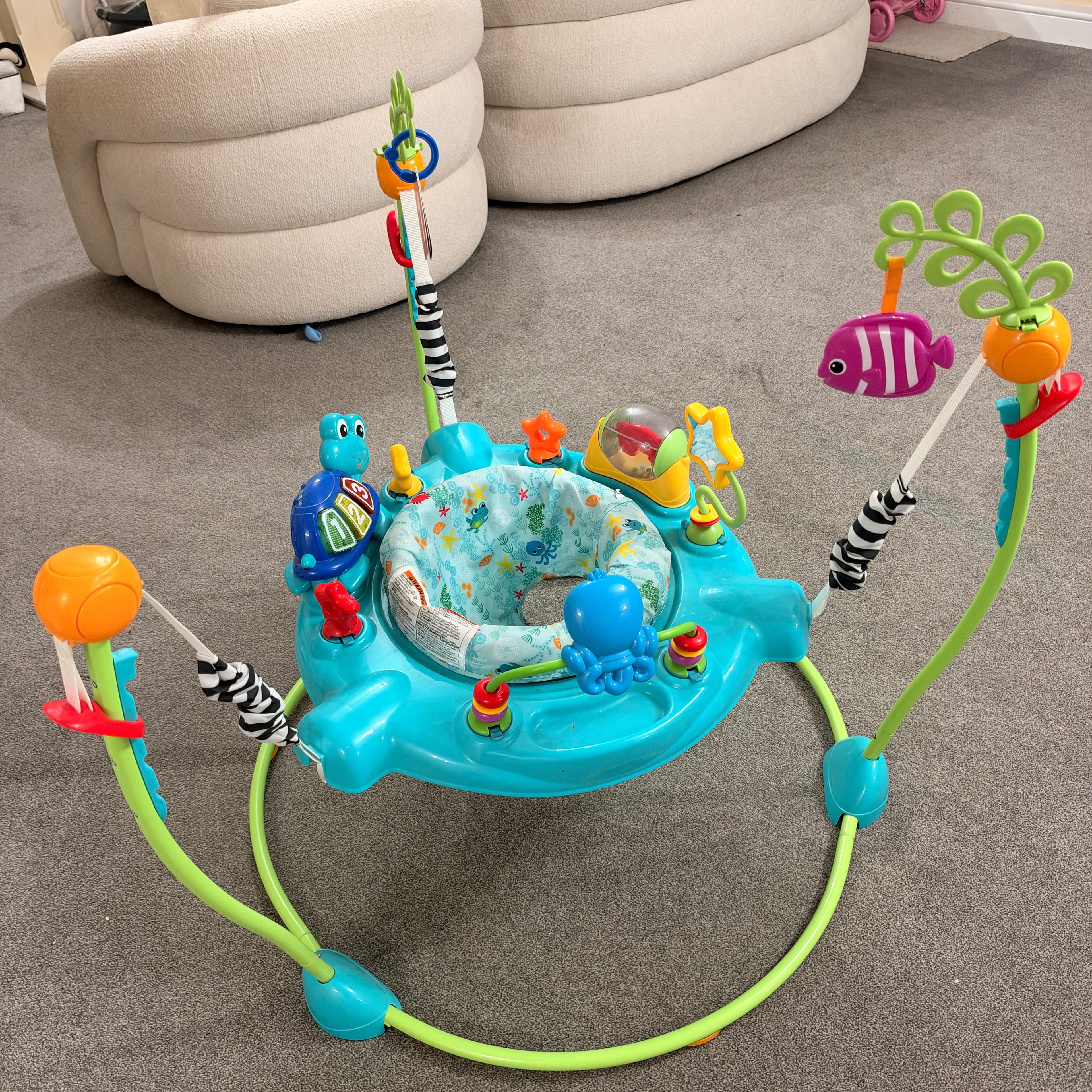 Baby Einstein Ocean Explorers Curiosity Cove 2-in-1 Activity Jumper - 2