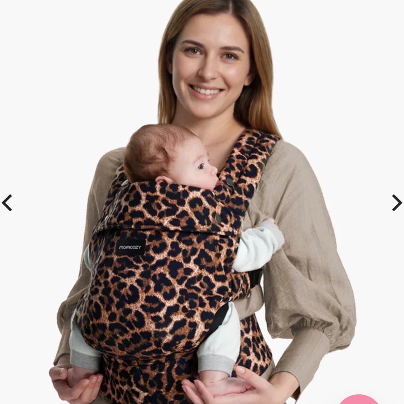 Portafoglio con stampa leopardata Momcozy  - 3