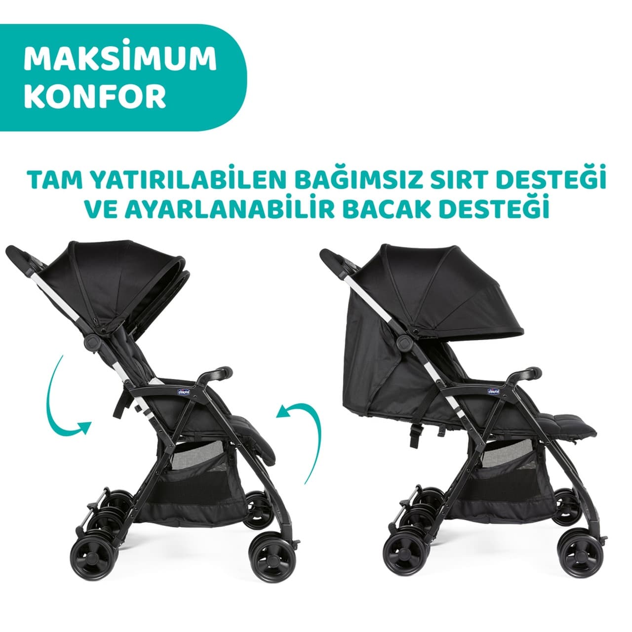 Chicco Ohlala Twin Stroller - 4