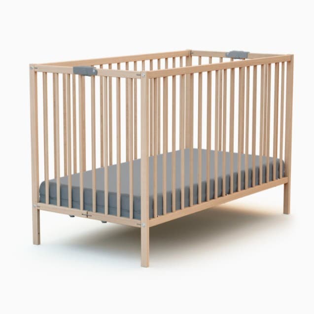 Culla in legno a grandezza naturale - Letto pieghevole