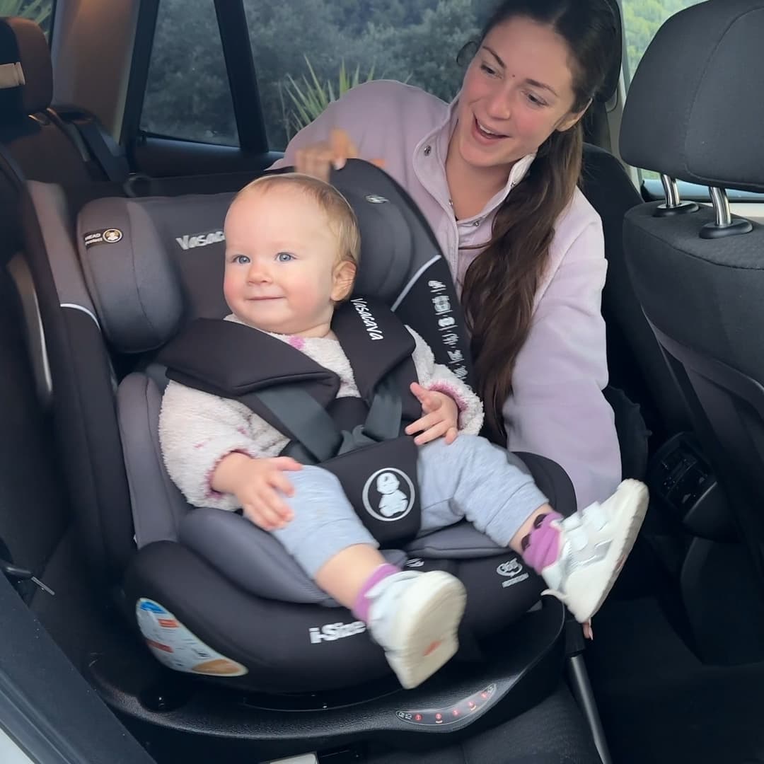 Seggiolino auto con rotazione 360 Vasacava