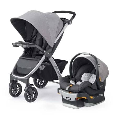 Seggiolino auto Chicco Bravo e passeggino compatibile