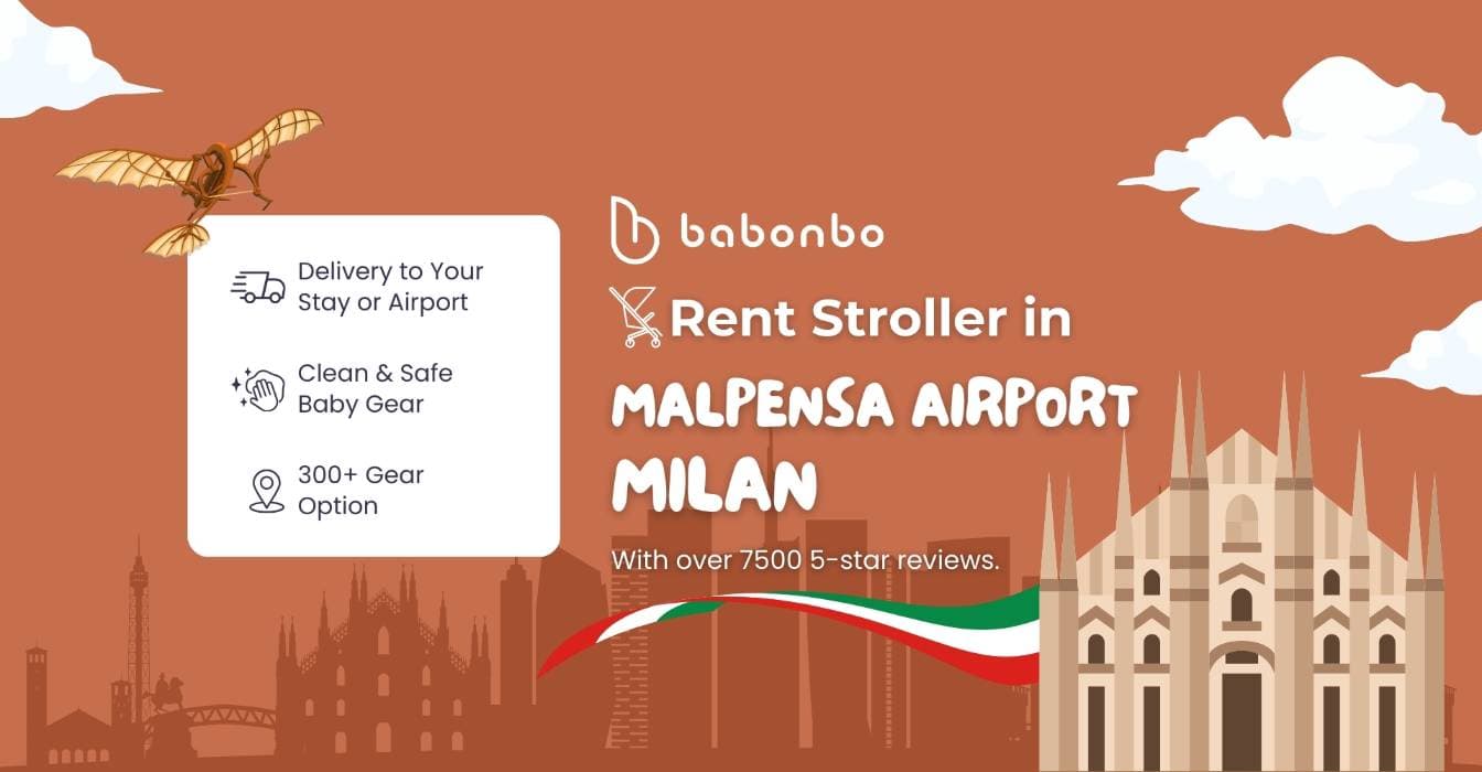 Rent Stroller in Malpensa Airport - Milan, Italy