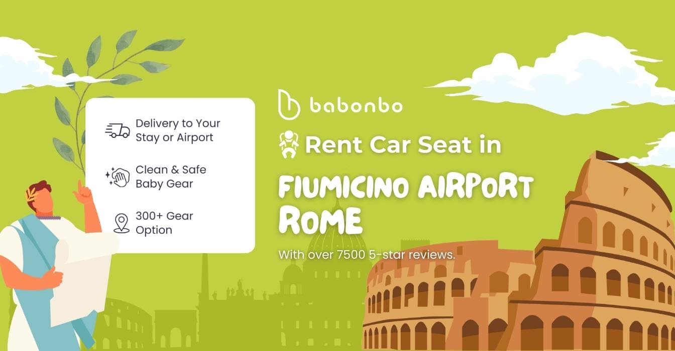 Rent Car Seat in Fiumicino Airport - Rome, Italy