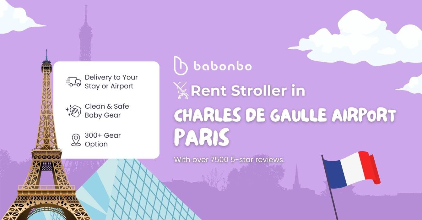 Rent Stroller in Charles de Gaulle Airport - Paris, France
