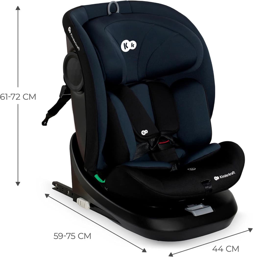 Kinderkraft I-Grow - I-Size 360 Car Seat (0-36 kg) with ISOFIX