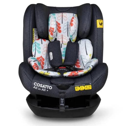 Cosatto all in all + car seat Group 0+123, from birth to 36kg/79lbs 12years, ISOFIX NORDIK