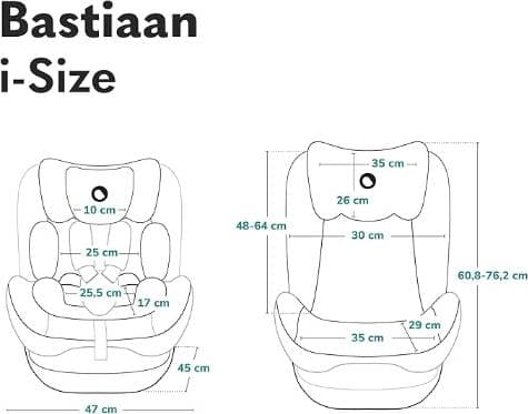 Seggiolone Auto Lionelo 0-12 Anni (40-150 cm) con ISOFIX - 3