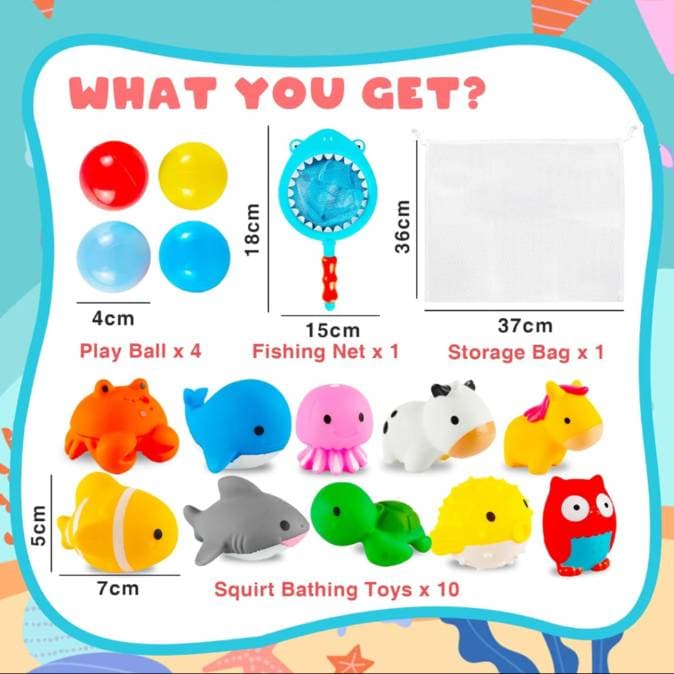 Bathtime Fun bundle / 16 pieces - 2