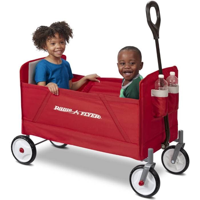 Radio stroller wagon, 1 or 2 kids