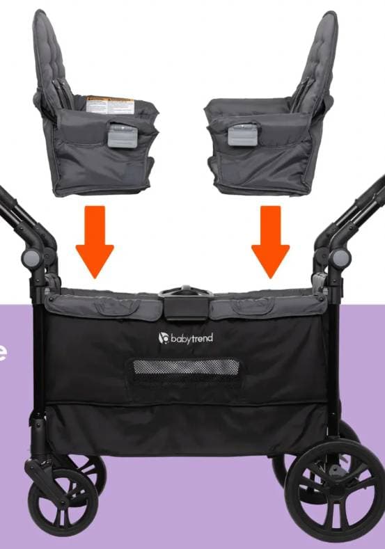 BABY TREND Quest PLUS 3-in-1 Stroller Wagon - 3