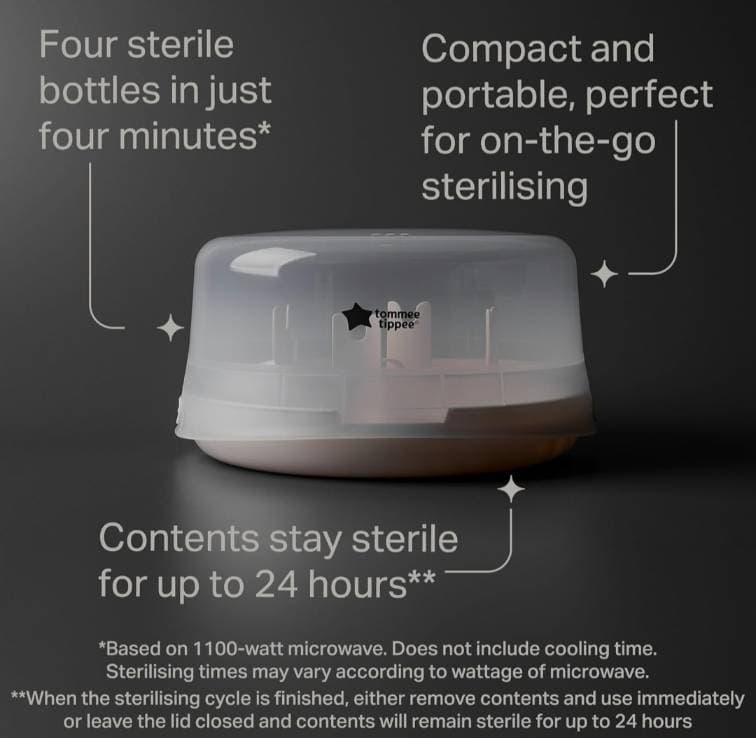 Tommee Tippee Steam Microwave Steriliser - 2
