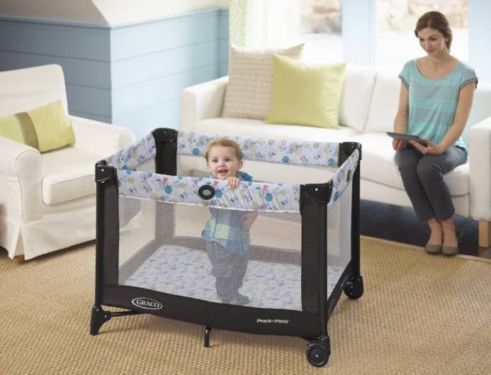 GRACO Pack N Play Portable Playard Carnival - 3