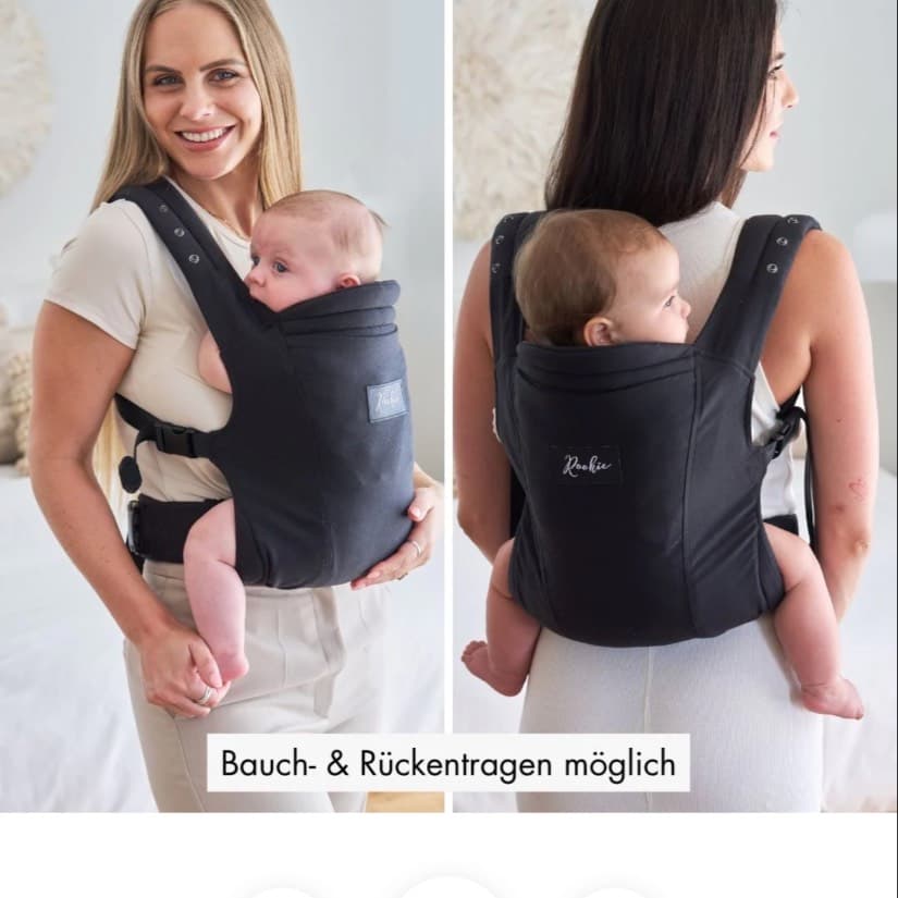 Rookie Me Baby Carrier – Comfortable & Adjustable - 2