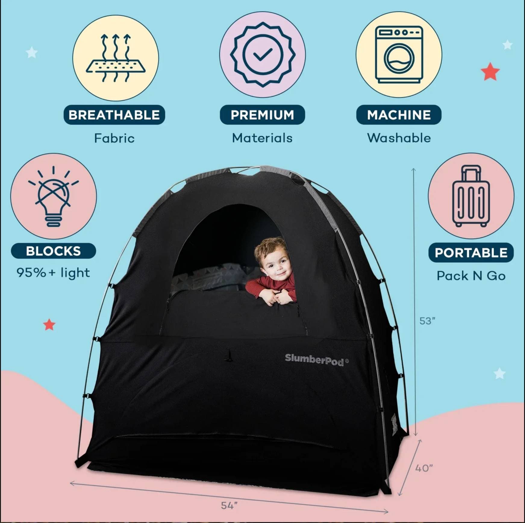 SlumberPod Portable Privacy Pod - 2