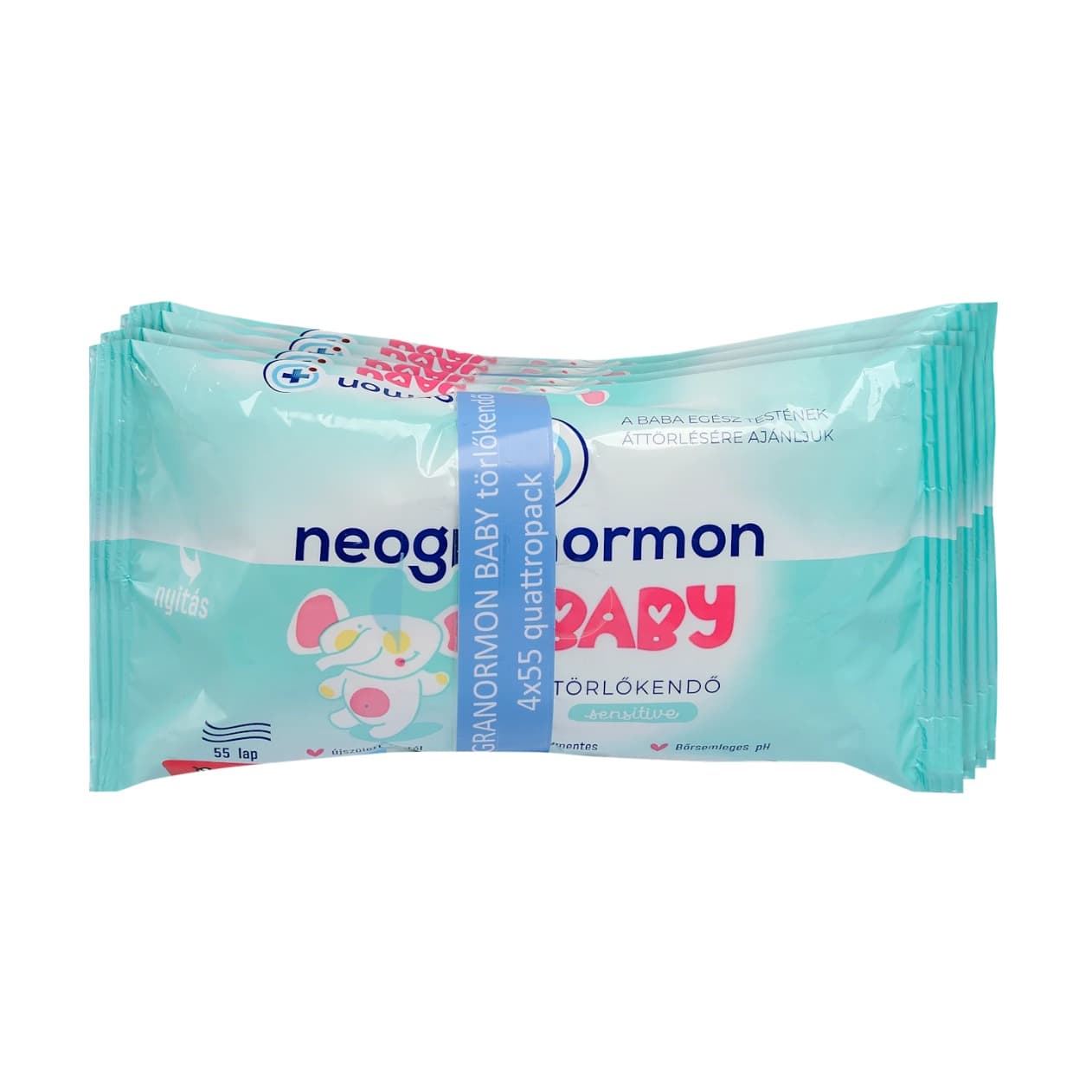 Wet wipes Sensitive, 220 pcs