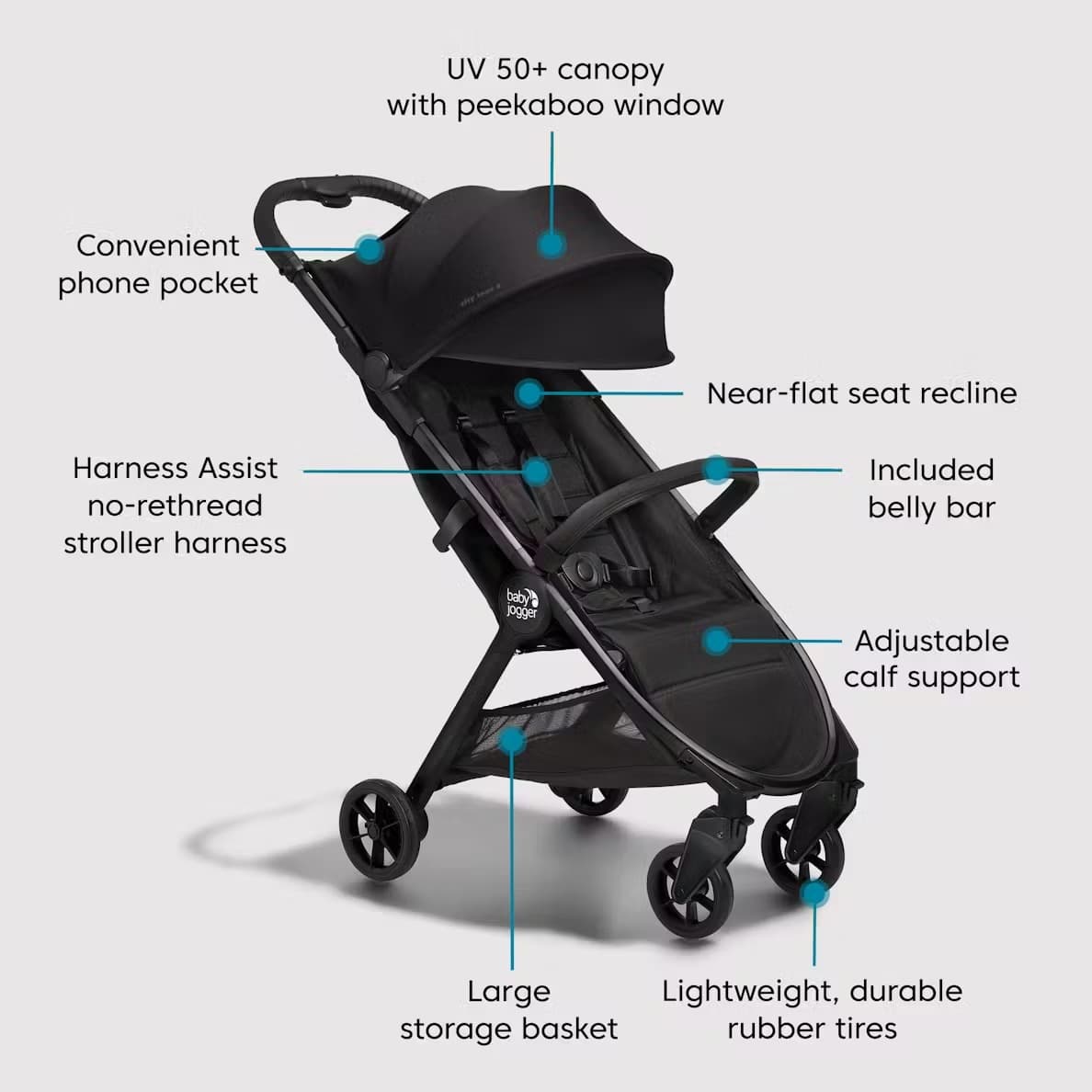Baby Jogger City Tour 2 Stroller 4-Wheel