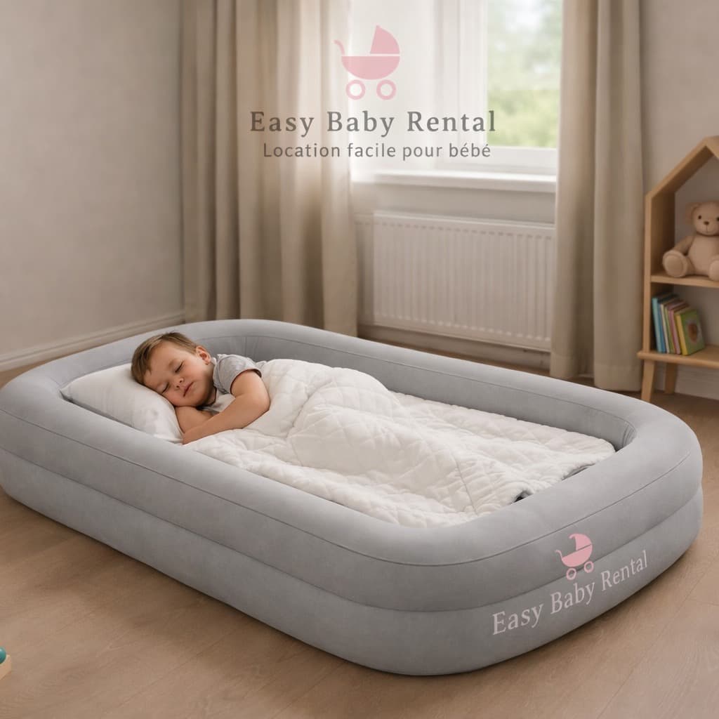 Inflatable mattress bed
