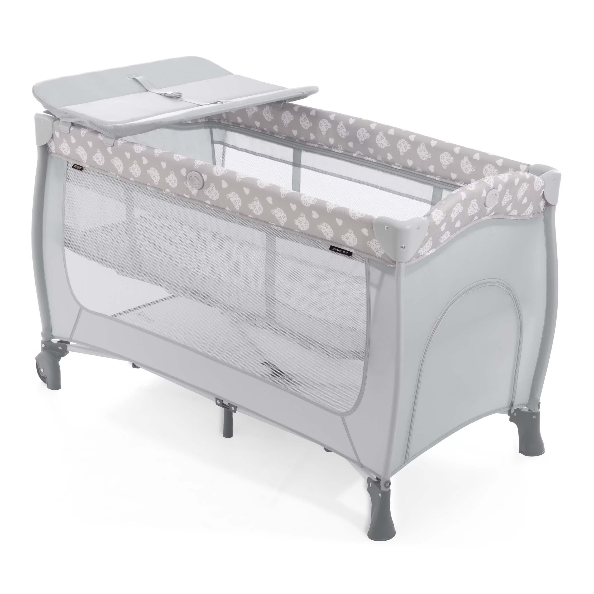 Travel Cot | High-Comfort Roll-up Mattress included - 2