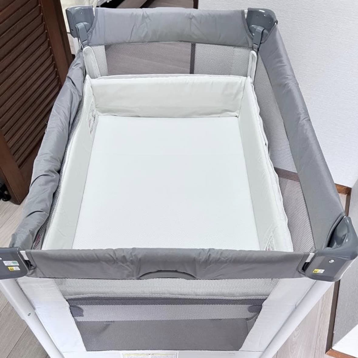 Baby Cot - Aprica Coconel Air AB - 2