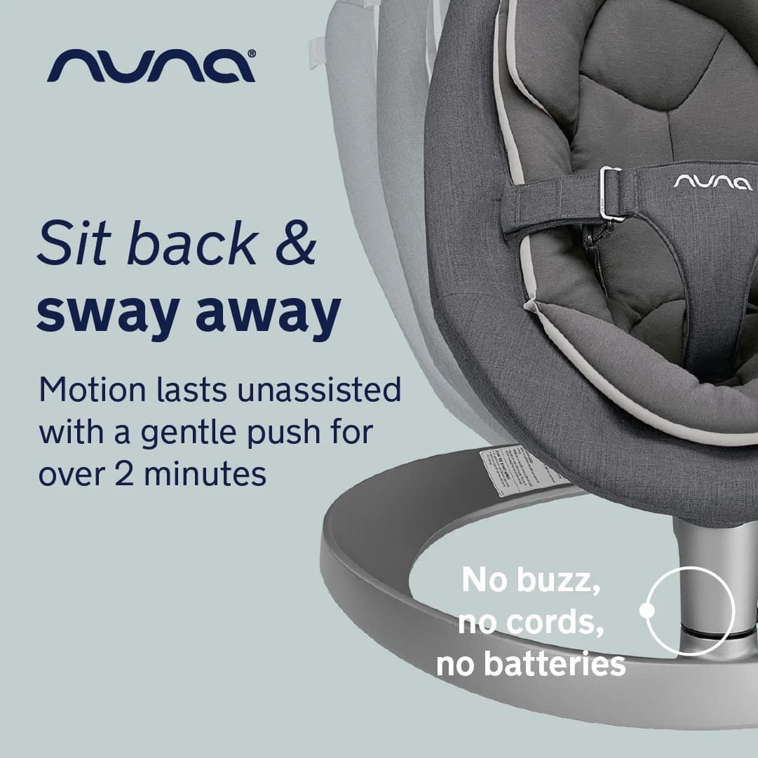 NUNA Leaf Grow Swing with Toybar - 2