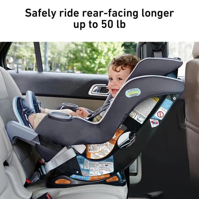 GRACO extend2fit 4in1 platinum car seat - 4