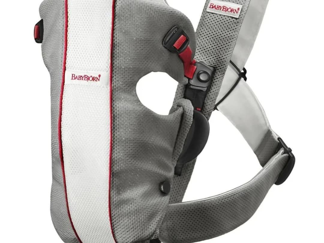 BABYBJÖRN Baby Carrier, 3D Mesh, Grey and white