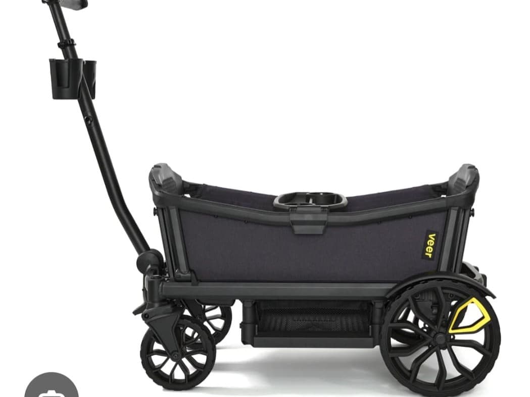 Veer Cruiser Premium Stroller Wagon with Foldable Storage Basket & Retractable Canopy