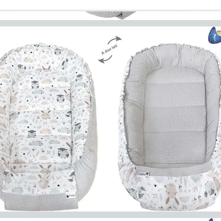 👶 Riduttore Lettino / Nido Neonato – Noleggio 💤 - 2