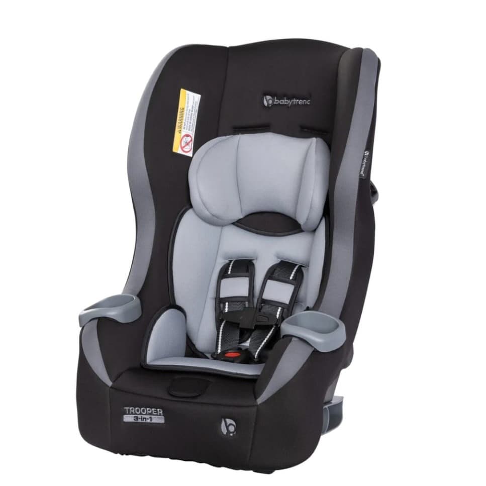 Baby Trend car seat - Trooper 3-in-1 Convertible Car Seat, Dash Black