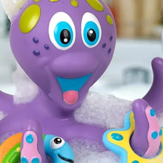 Basket of Bath Toys - 5
