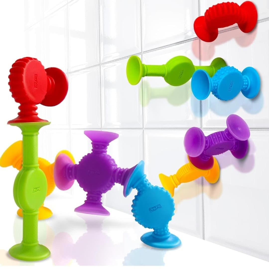 Basket of Bath Toys - 7