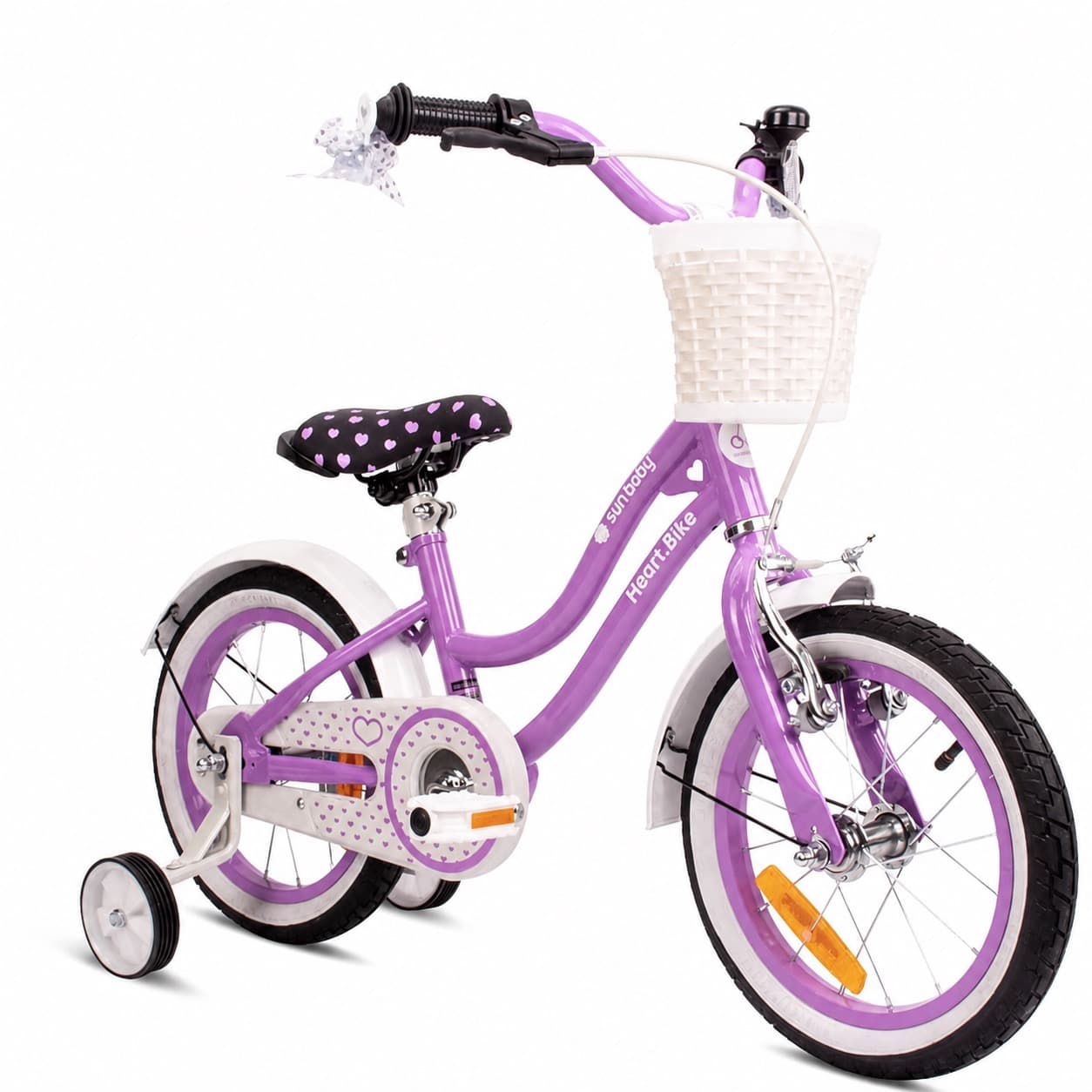 Purple bike with or without wheels 14”