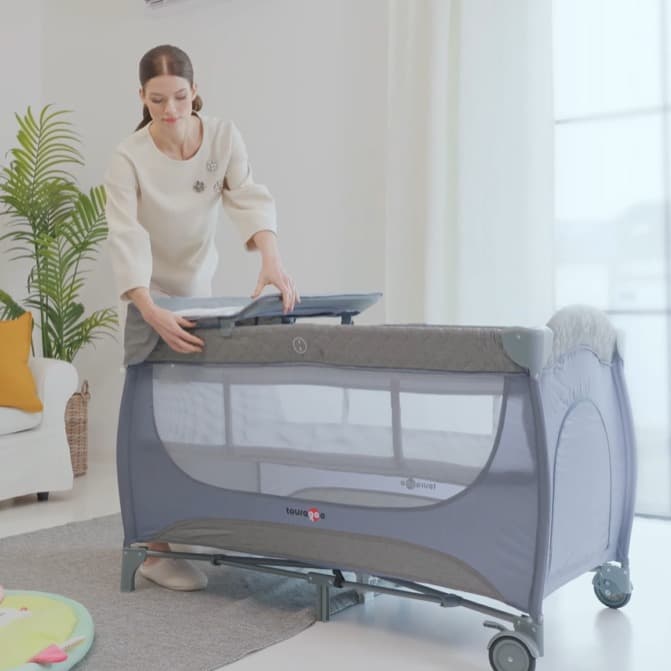 Touragoo Double level travel cot (0-4 years) 2026 NEW