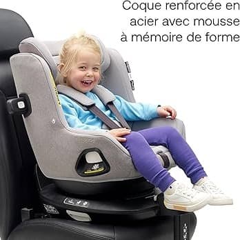 Seggiolino auto Owl by Nuna i-Size Group 0+/1, grigio - 2