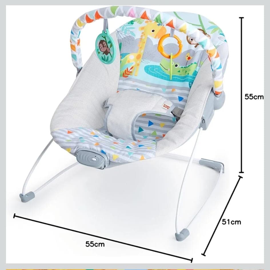 Sdraietta neonato con giochi – comoda e rilassante 🧸👶 - 3