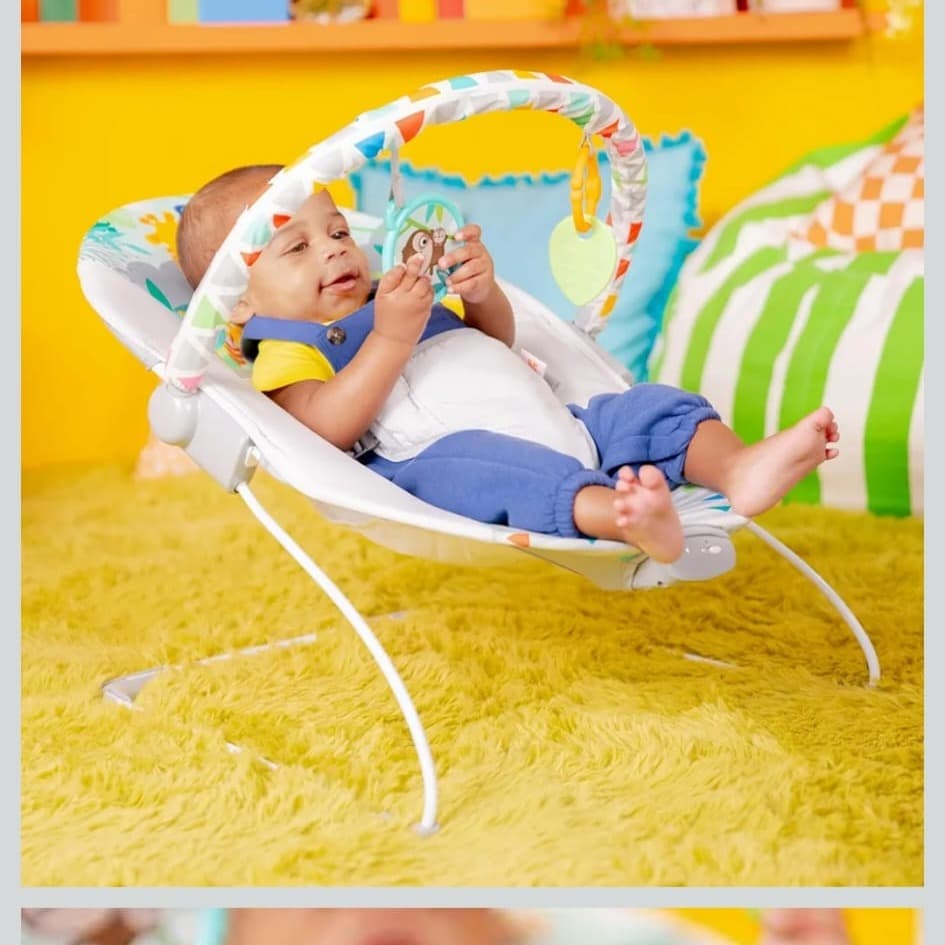 Sdraietta neonato con giochi – comoda e rilassante 🧸👶 - 2