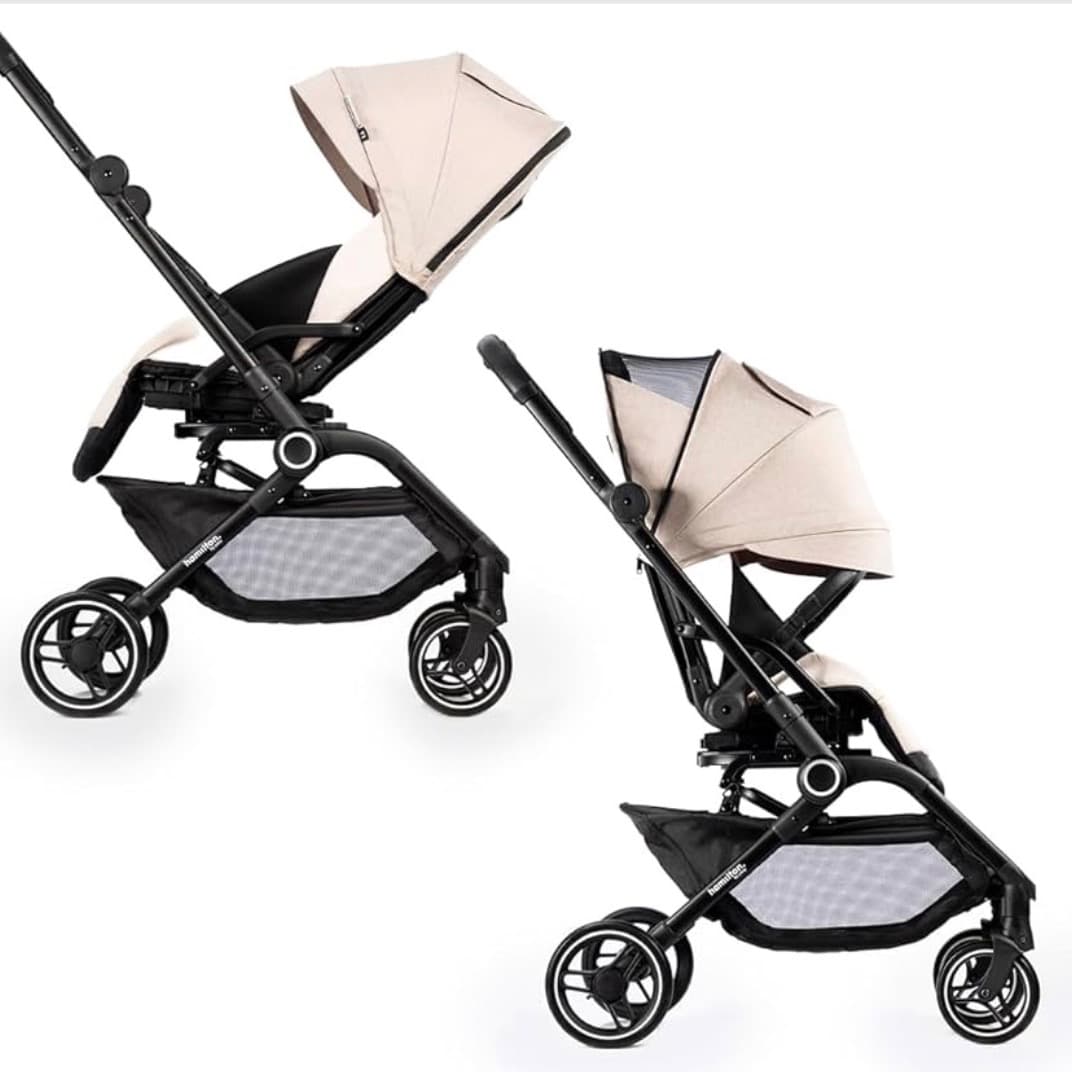 Passeggino Hamilton by Yoop T1 - 360° MagicFold - Beige - 3