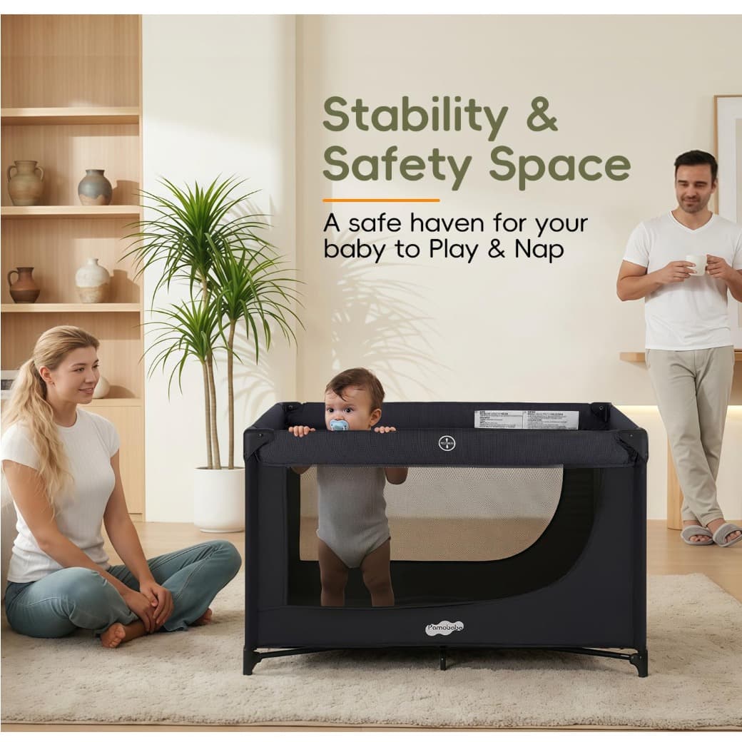 Lettino da viaggio Pamo Babe Compact Pack & Play - 4