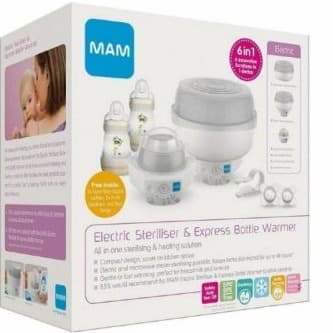 6-in-1 bottle steriliser and bottle warmer