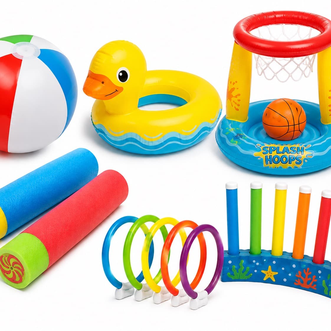 Set of Pool Toys