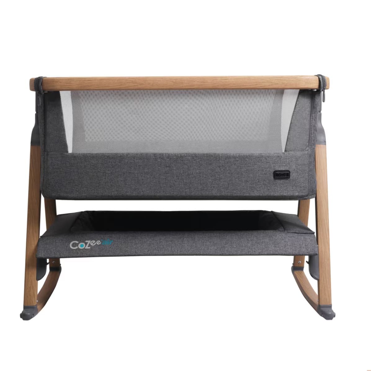 MINI LETTINO PER LETTINO COZEE OAK AIR TRIANGLES Grigio scuro - 2