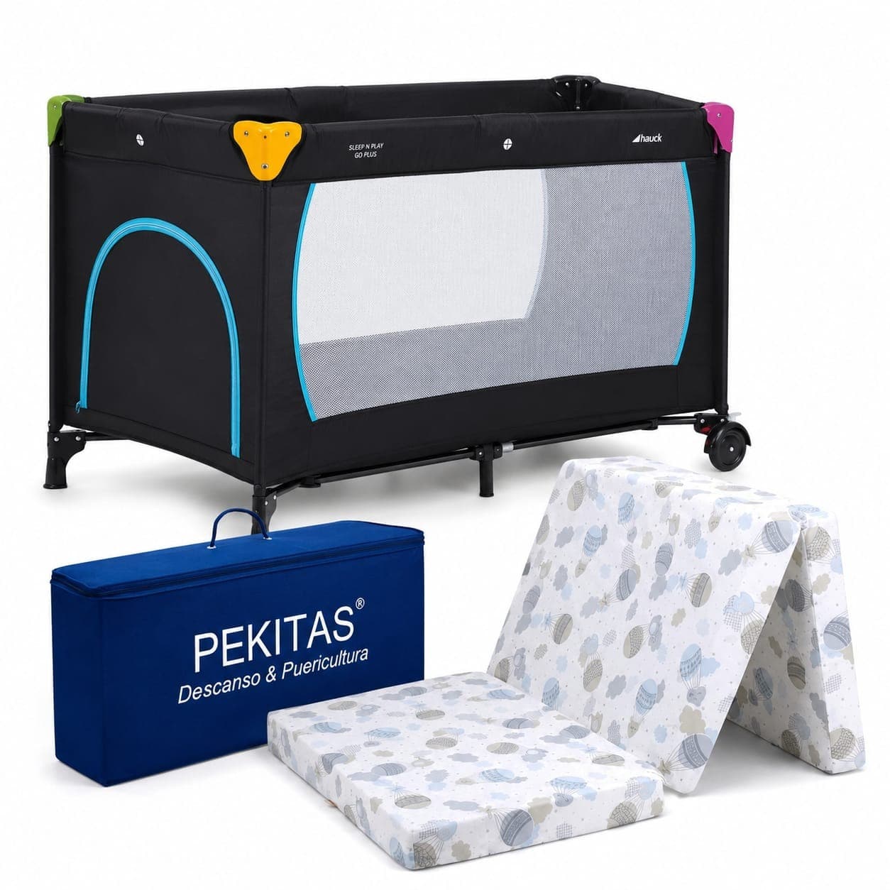 Lettino+Fasciatoio+Materasso extra+Set lenzuola✨🌙 - 6