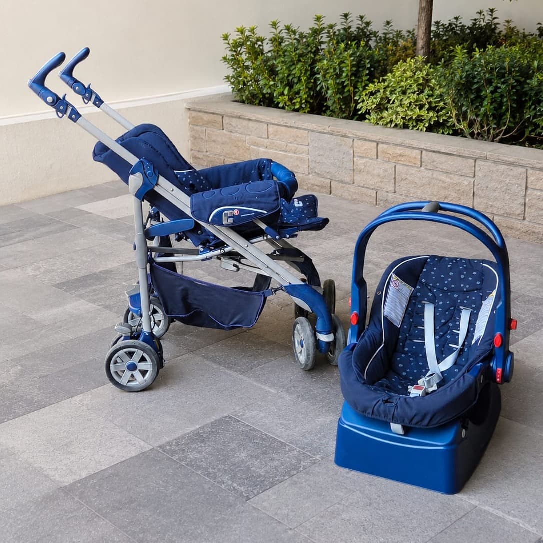 Passeggino Chicco + Ovetto + base per auto💙 - 9
