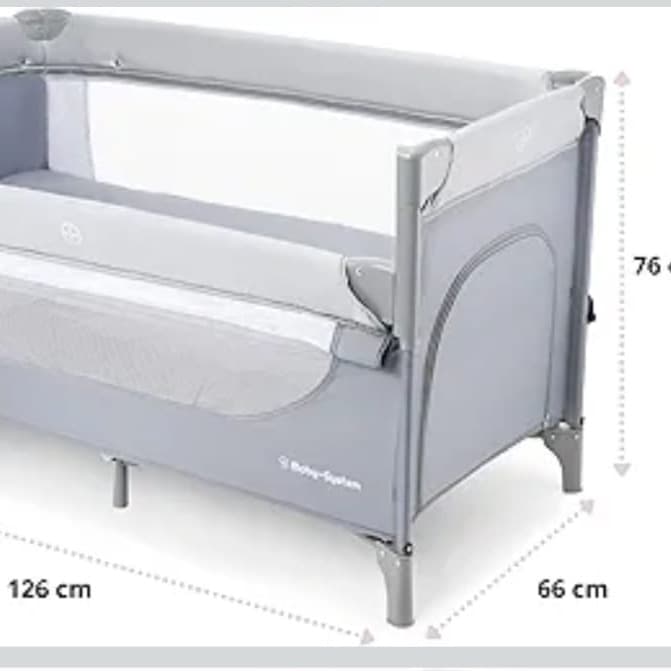 🛏️✨ Lettino con Fasciatoio, Materasso Extra e Set Lenzuola 👶💛 - 3